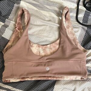 Sparkly reversible sport bra